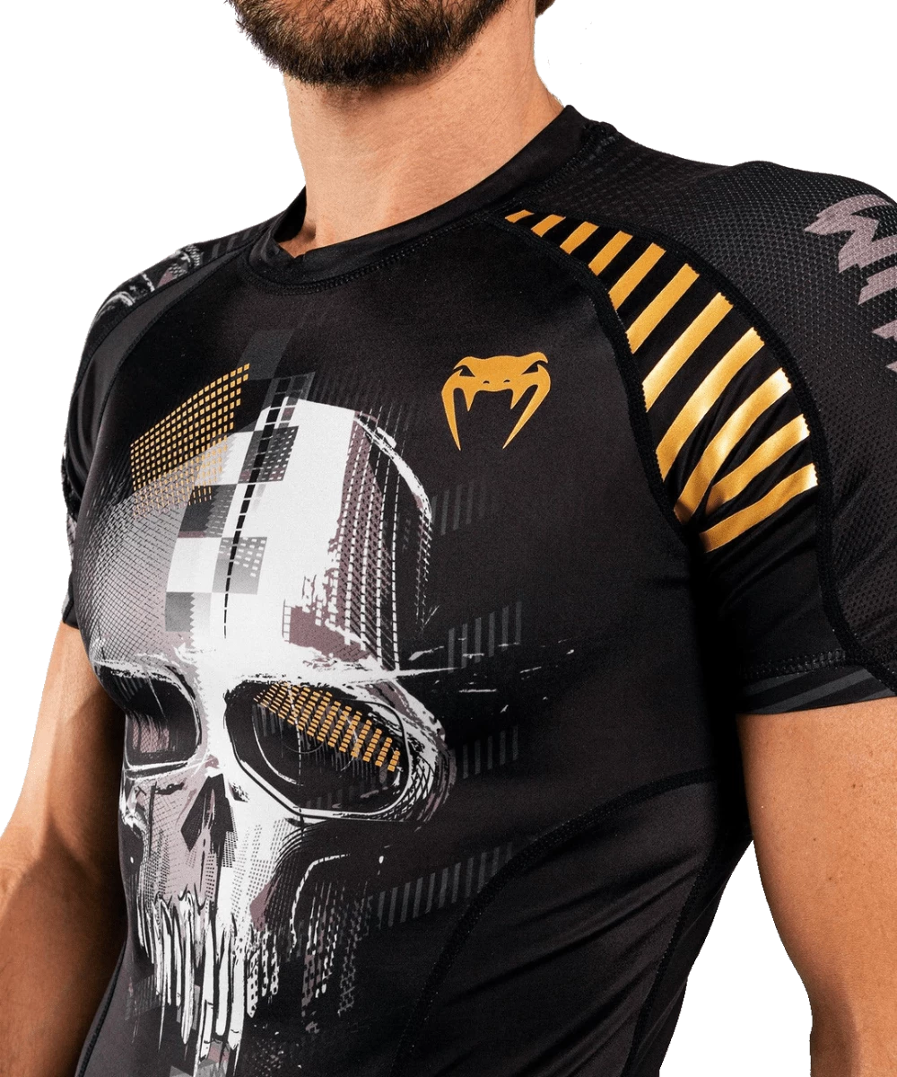 Venum Skull Rashguard - Short Sleeve - MMA Factory - Image 3