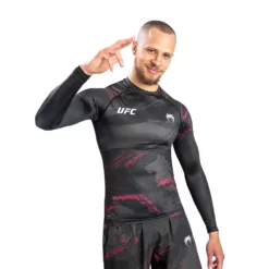 UFC Venum Fight Week 2.0 Rashguard - LS - MMA Factory