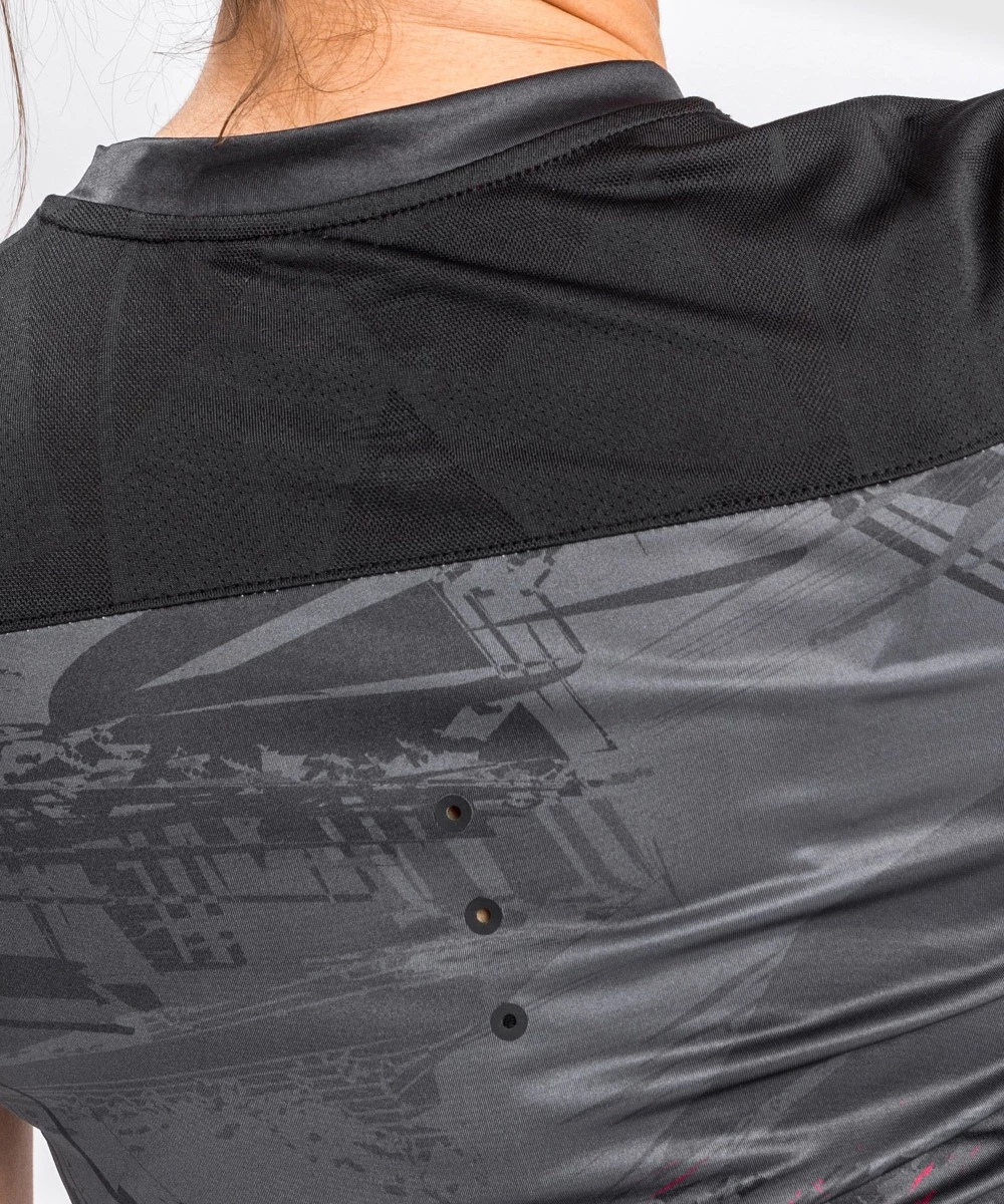 UFC Venum Fight Week 2.0 Women's Dry Tech T-Shirt - MMA Factory 8 UFC Venum Fight Week 2.0 Women's Dry Tech T-Shirt - MMA Factory - Image 6