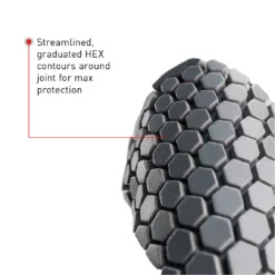 McDavid HEX Knee/Elbow/Shin Pads/Pads - MMA Factory -MMA FACTORY Shop 6209e244833f4911130741c5 HEX close up