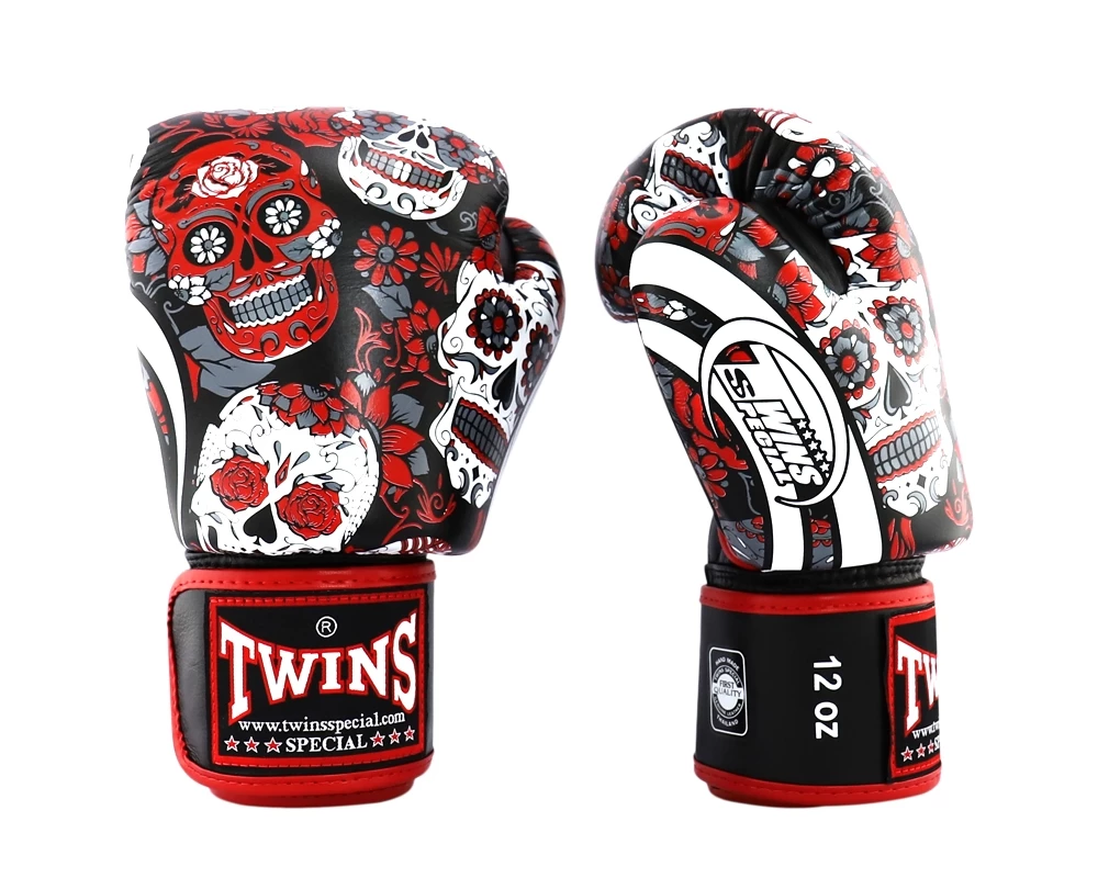 Twins "Skull" Boxing Gloves - Fbgvl3-53 - MMA Factory 4 Twins "Skull" Boxing Gloves - Fbgvl3-53 - MMA Factory - Image 2