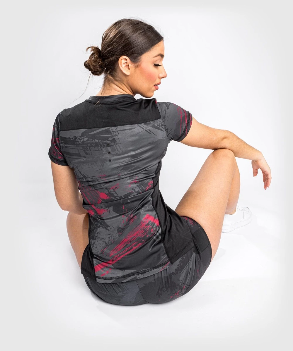 UFC Venum Fight Week 2.0 Women's Dry Tech T-Shirt - MMA Factory 6 UFC Venum Fight Week 2.0 Women's Dry Tech T-Shirt - MMA Factory - Image 4