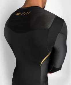 Venum Tempest 2.0 Rashguard - Long Sleeves - MMA Factory -MMA FACTORY Shop 732e59c3e1e1600271a6c8c55448d04e2f12ed40 rashguards ls tempest2.0 black gold 11 1