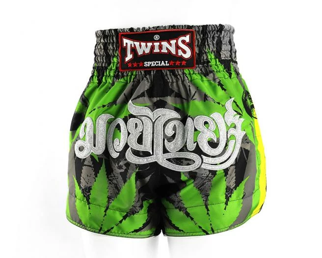 Twins Boxing Shorts - TBS-GRASS - MMA Factory 4 Twins Boxing Shorts - TBS-GRASS - MMA Factory - Image 2