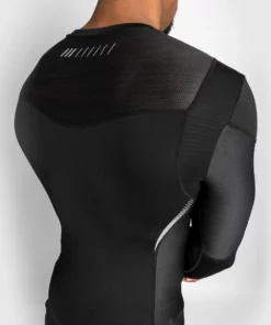Venum Tempest 2.0 Rashguard - Long Sleeves - MMA Factory -MMA FACTORY Shop 9aaca608f097797a12cad2a116bae2b636a05649 rashguards ls tempest2.0 black grey 09 1