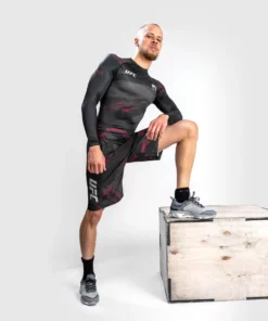 UFC Venum Fight Week 2.0 Rashguard - LS - MMA Factory -MMA FACTORY Shop 9e5a318a34b8de2b3db784bb8c14c62d0ec7ddb8 rs fightweeks 2.0 black 01