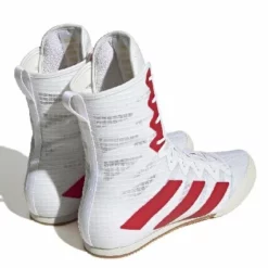 Adidas Box Hog 4 Boxing Shoes - White/ Red - MMA Factory -MMA FACTORY Shop BH4 1000 3 WhtRed pdf