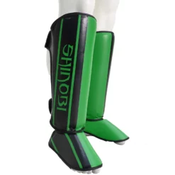 Shinobi Striker Shinguards - MMA Factory 41 Shinobi Striker Shinguards - MMA Factory -MMA FACTORY Shop Green Black 2