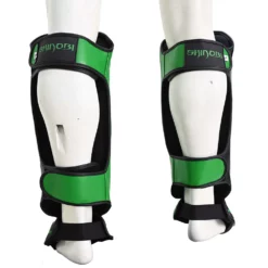 Shinobi Striker Shinguards - MMA Factory 40 Shinobi Striker Shinguards - MMA Factory -MMA FACTORY Shop Green Black 3