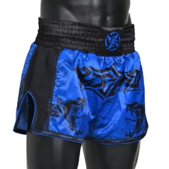 Shinobi Killer Cobra Muay Thai Shorts - MMA Factory -MMA FACTORY Shop Killer Cobra Blue Black 6 1000
