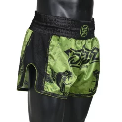 Shinobi Killer Cobra Muay Thai Shorts - MMA Factory -MMA FACTORY Shop Killer Cobra Green Black 2 1000