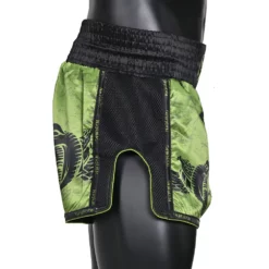 Shinobi Killer Cobra Muay Thai Shorts - MMA Factory -MMA FACTORY Shop Killer Cobra Green Black 3 1000