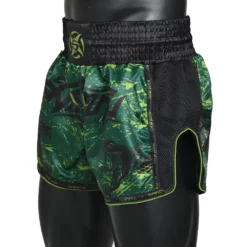 Shinobi Killer Cobra Muay Thai Shorts - MMA Factory -MMA FACTORY Shop Killer Cobra Jungle Green 6 1000
