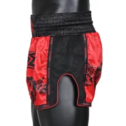Shinobi Killer Cobra Muay Thai Shorts - MMA Factory -MMA FACTORY Shop Killer Cobra Red Black 3 1000