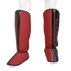 Shinobi Striker Shinguards - MMA Factory 33 Shinobi Striker Shinguards - MMA Factory -MMA FACTORY Shop Maroon Black