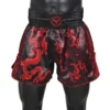 Viking Ryu Muay Thai Shorts - MMA Factory -MMA FACTORY Shop Ryu Red Black 6 1000