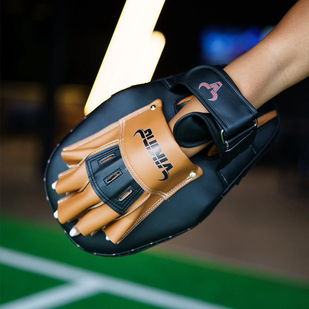 Viking Mavric XL Pro Leather Focus Mitts - MMA Factory 20 Viking Mavric XL Pro Leather Focus Mitts - MMA Factory - Image 18