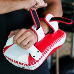 Viking Diablo Curved Pro Leather Thai Pads (Heavy Duty) - MMA Factory -MMA FACTORY Shop Viking Pads 1000 47