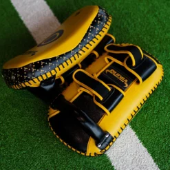 Viking Diablo Curved Pro Leather Thai Pads (Heavy Duty) - MMA Factory -MMA FACTORY Shop Viking Pads 1000 52