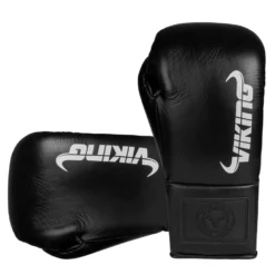 Viking ProX Pro Horse Hair Fight Glove (Lace Up) - MMA Factory -MMA FACTORY Shop Viking Valhalla Black White 4 1000