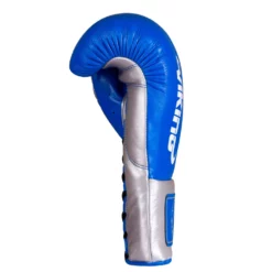Viking Valhalla Pro Horse Hair Boxing Gloves (Lace Up) - MMA Factory -MMA FACTORY Shop Viking Valhalla Blue Silver 6 1000