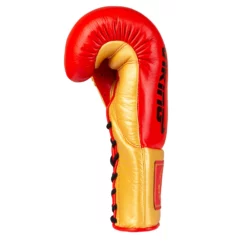 Viking Valhalla Pro Horse Hair Boxing Gloves (Lace Up) - MMA Factory -MMA FACTORY Shop Viking Valhalla Red Gold 2 1000
