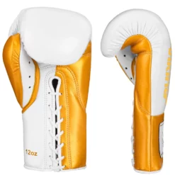 Viking ProX Pro Horse Hair Fight Glove (Lace Up) - MMA Factory -MMA FACTORY Shop Viking Valhalla White Gold 3 1000