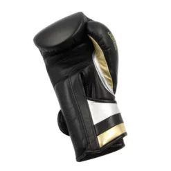 Adidas Adispeed With Strap Boxing Gloves - MMA Factory -MMA FACTORY Shop adisbg501pro adispeed smu black gold silver 05 648x648 1 2