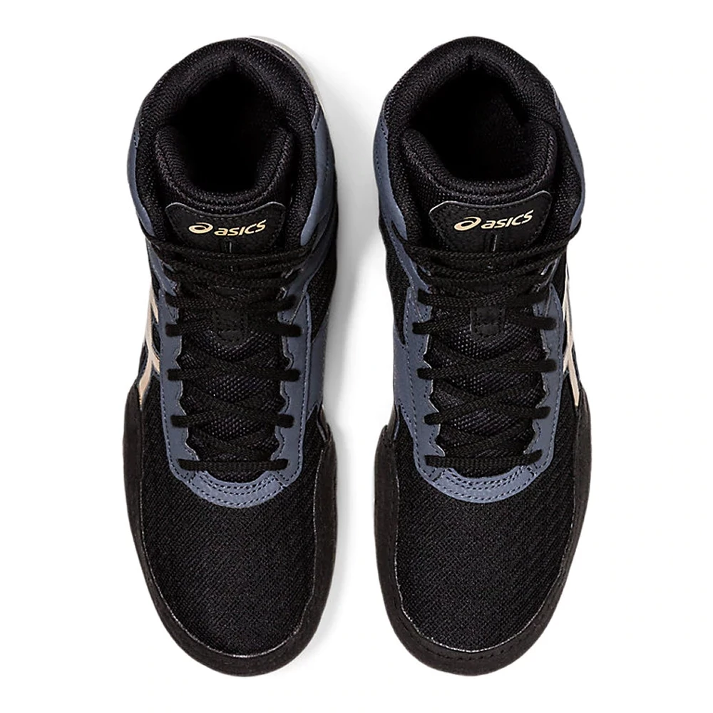 Asics Matflex 6 Wrestling Shoes - Black/Champagne - MMA Factory 5 Asics Matflex 6 Wrestling Shoes - Black/Champagne - MMA Factory - Image 3