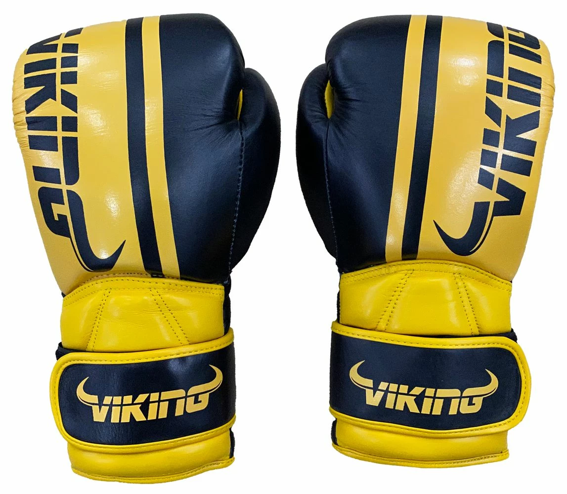 Viking Odin Elite Leather Dual Wrist Strap Boxing Gloves - MMA Factory 4 Viking Odin Elite Leather Dual Wrist Strap Boxing Gloves - MMA Factory - Image 2