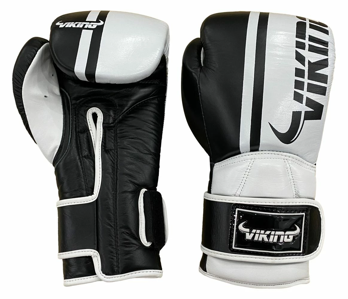 Viking Odin Elite Leather Dual Wrist Strap Boxing Gloves - MMA Factory 9 Viking Odin Elite Leather Dual Wrist Strap Boxing Gloves - MMA Factory - Image 7
