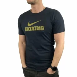 NIKE MEN'S BOXING SHATTERED LOGO TEE - MMA Factory