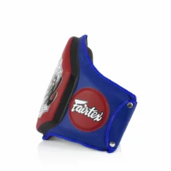 Fairtex Triple Champ Microfiber Belly Pad - BPV3 - MMA Factory -MMA FACTORY Shop bpv3 blue red 2 1 1