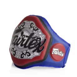 Fairtex Triple Champ Microfiber Belly Pad - BPV3 - MMA Factory -MMA FACTORY Shop bpv3 blue red 4 1 1