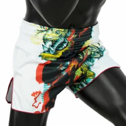 Fairtex Satoru Muay Thai Shorts - BS1908 - MMA Factory -MMA FACTORY Shop bs1908 white satoru collection website 4 1