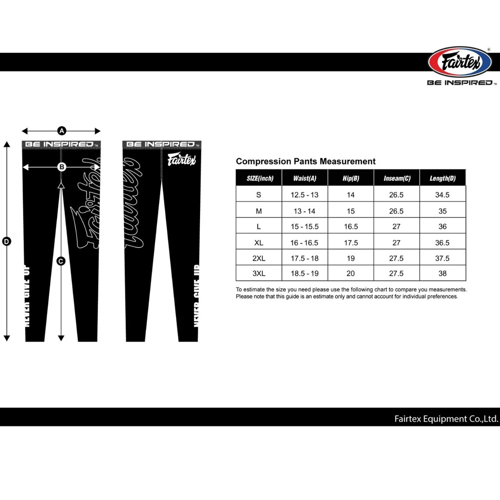 Fairtex Compression Pants - CP1 - MMA Factory 8 Fairtex Compression Pants - CP1 - MMA Factory - Image 6