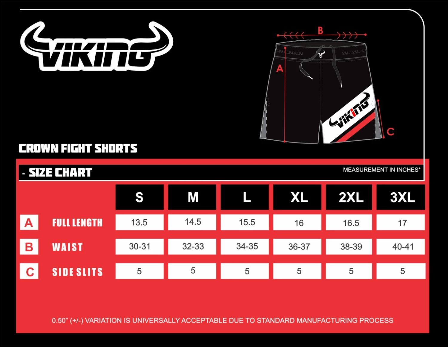 Viking Crown Shorts - MMA Factory 10 Viking Crown Shorts - MMA Factory - Image 8