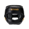 Sting Evolution Face Shield - MMA Factory -MMA FACTORY Shop evolution head guard black gold 800x 3