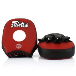 Fairtex FMV14 Focus Mitts - MMA Factory -MMA FACTORY Shop fmv14 red black 02 1