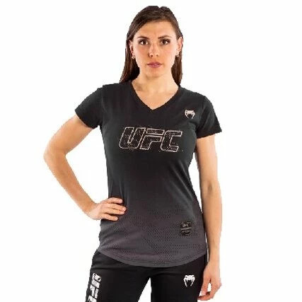 UFC Venum Authentic Fight Week 2 Women's Short Sleeve T-Shirt - MMA Factory 3 UFC Venum Authentic Fight Week 2 Women's Short Sleeve T-Shirt - MMA Factory