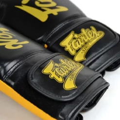 Fairtex BGV18 Boxing Gloves - MMA Factory -MMA FACTORY Shop fx bgv18bg fairtex bgv18 super boxing gloves blackgold 89221 1