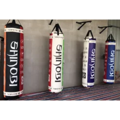 Shinobi Nations Leather Pro 6 Ft Banana Punching Bag - MMA Factory -MMA FACTORY Shop hangingbags2 1080