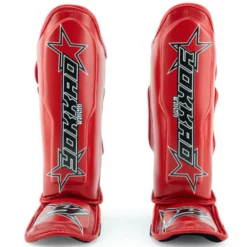 Yokkao Institution Shin Guards - MMA Factory -MMA FACTORY Shop institution shingurads red 1 1000 1