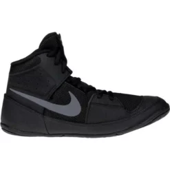 Nike Fury Wrestling Shoes - Black - MMA Factory