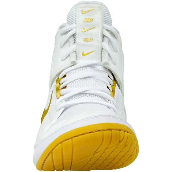 Nike Fury Wrestling Shoes - White/Gold - MMA Factory 4 Nike Fury Wrestling Shoes - White/Gold - MMA Factory - Image 2