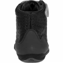 Nike Inflict 3 Wrestling Shoes - Black/Metallic Silver - MMA Factory -MMA FACTORY Shop nike inflict black metallic silver 325256005 back 500x500 1
