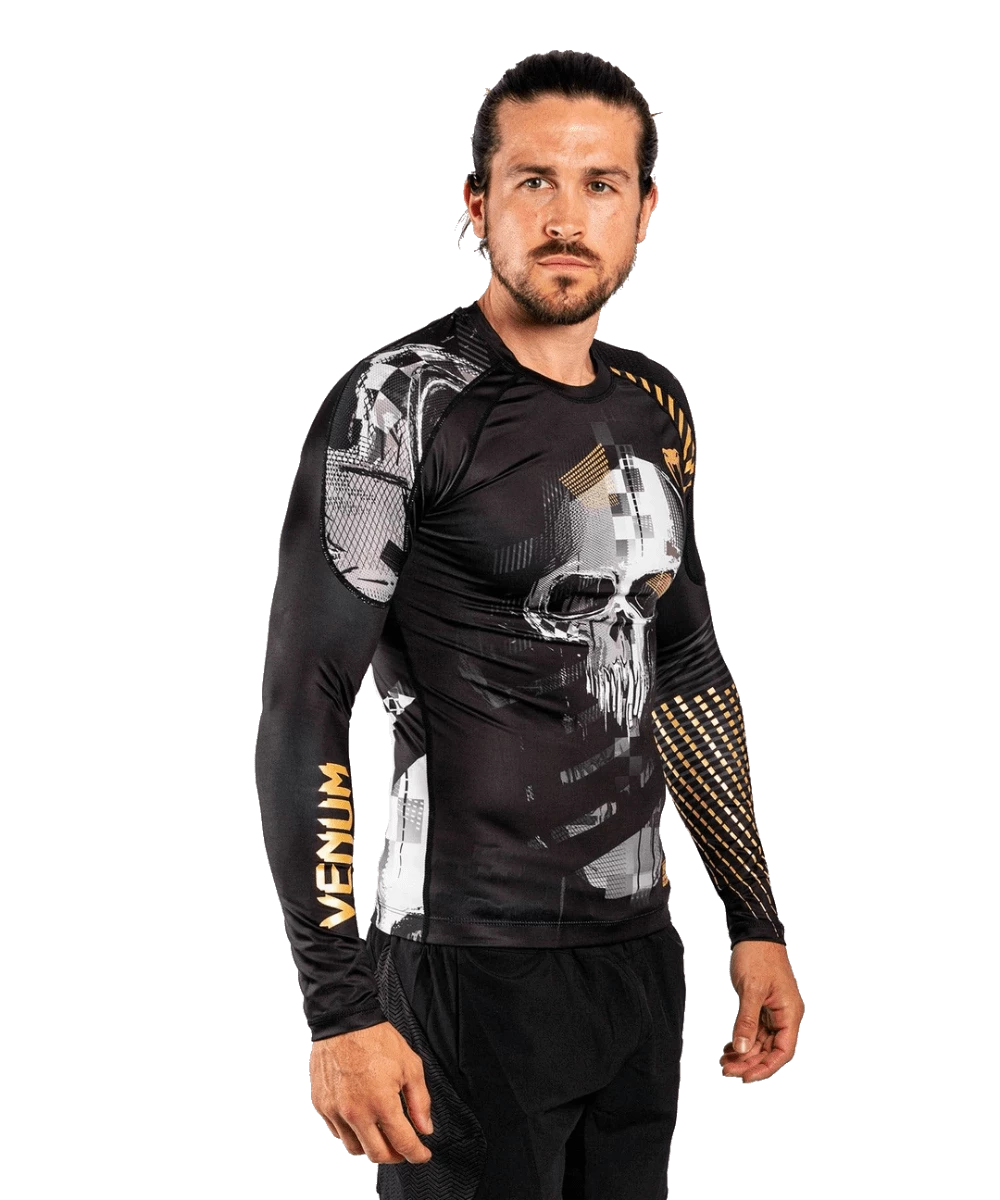 Venum Skull Rashguard - Long Sleeve - MMA Factory 6 Venum Skull Rashguard - Long Sleeve - MMA Factory - Image 4