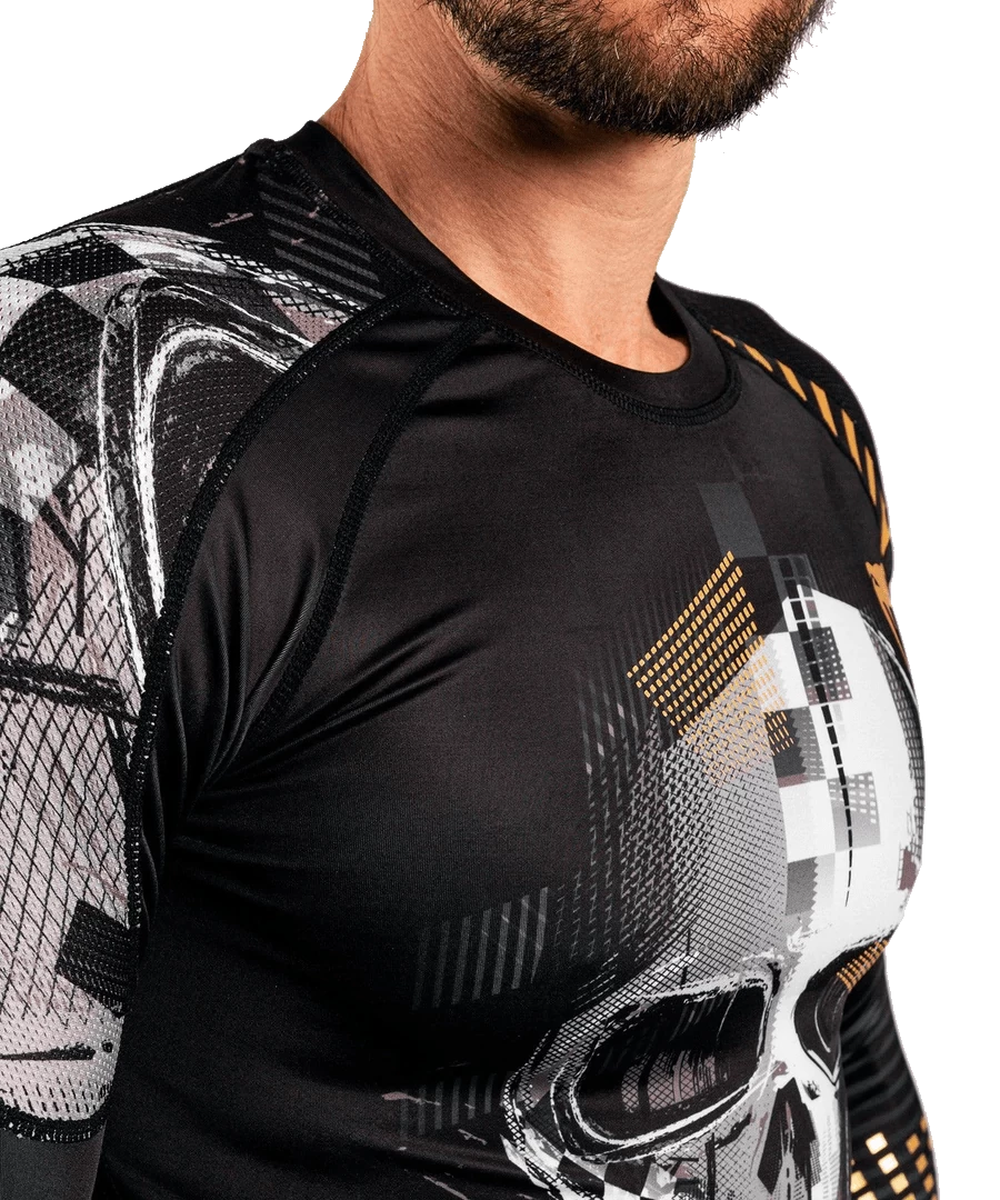 Venum Skull Rashguard - Long Sleeve - MMA Factory 11 Venum Skull Rashguard - Long Sleeve - MMA Factory - Image 9