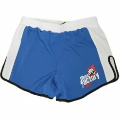 MMA Factory Renegade Muay Thai Style Shorts - MMA Factory -MMA FACTORY Shop rene blue front mts