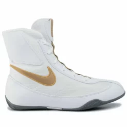 Nike Machomai 2 Boxing Shoes - White/Gold - MMA Factory -MMA FACTORY Shop s l500 1 1